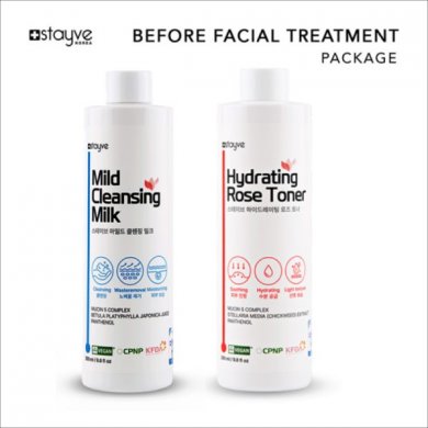 STAYVE MILD CLEANSING MILK and Stayve Hydrating Rose Toner